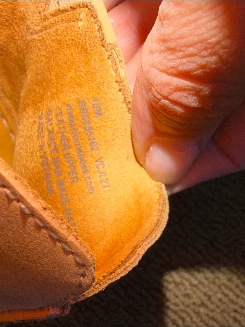 Born, Arie Natural Full Grain Leather Platform Wedge Sandals - Picture 7 of 9